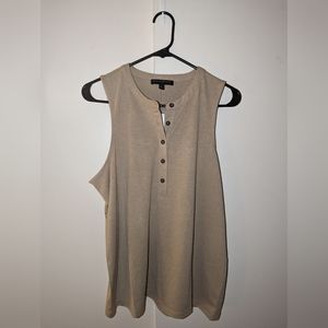 NWT Banana Republic Sleeveless Henley Tank